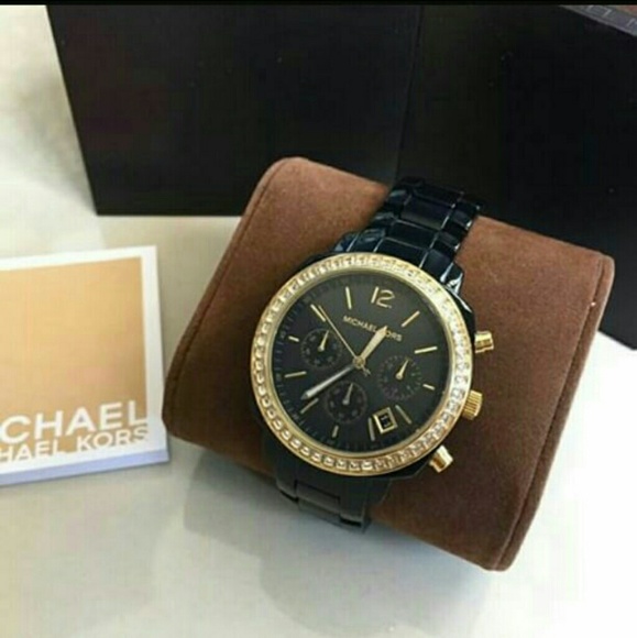 NWT Michael kors acrylic chronograph watch - Picture 4 of 4