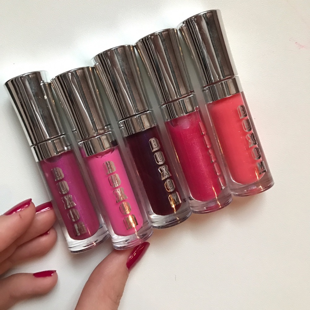 5 Mini Buxom Gloss Set + BNIB LimeCrime lipsticks