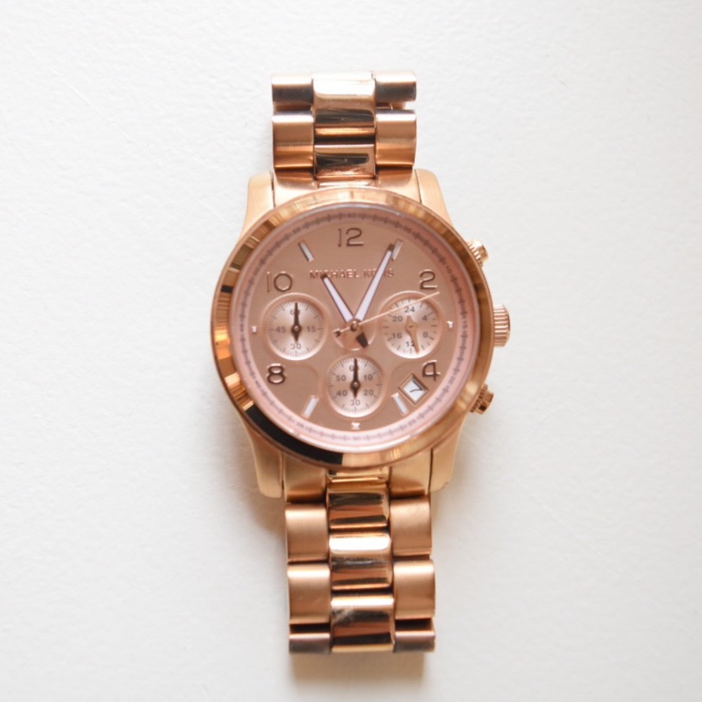 Michael Kors Rose Gold Watch