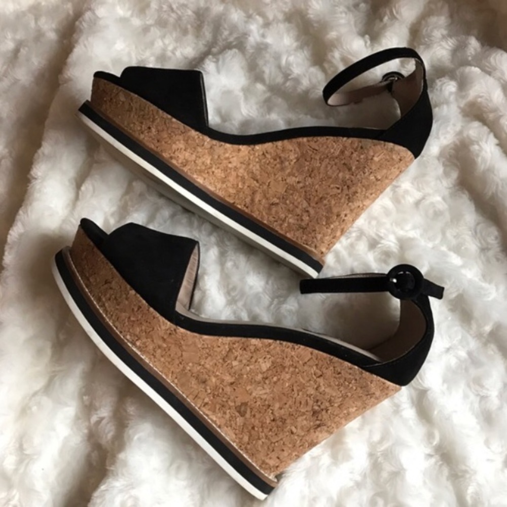 ❌Sold❌Zara Cork Wedge - Picture 2 of 4