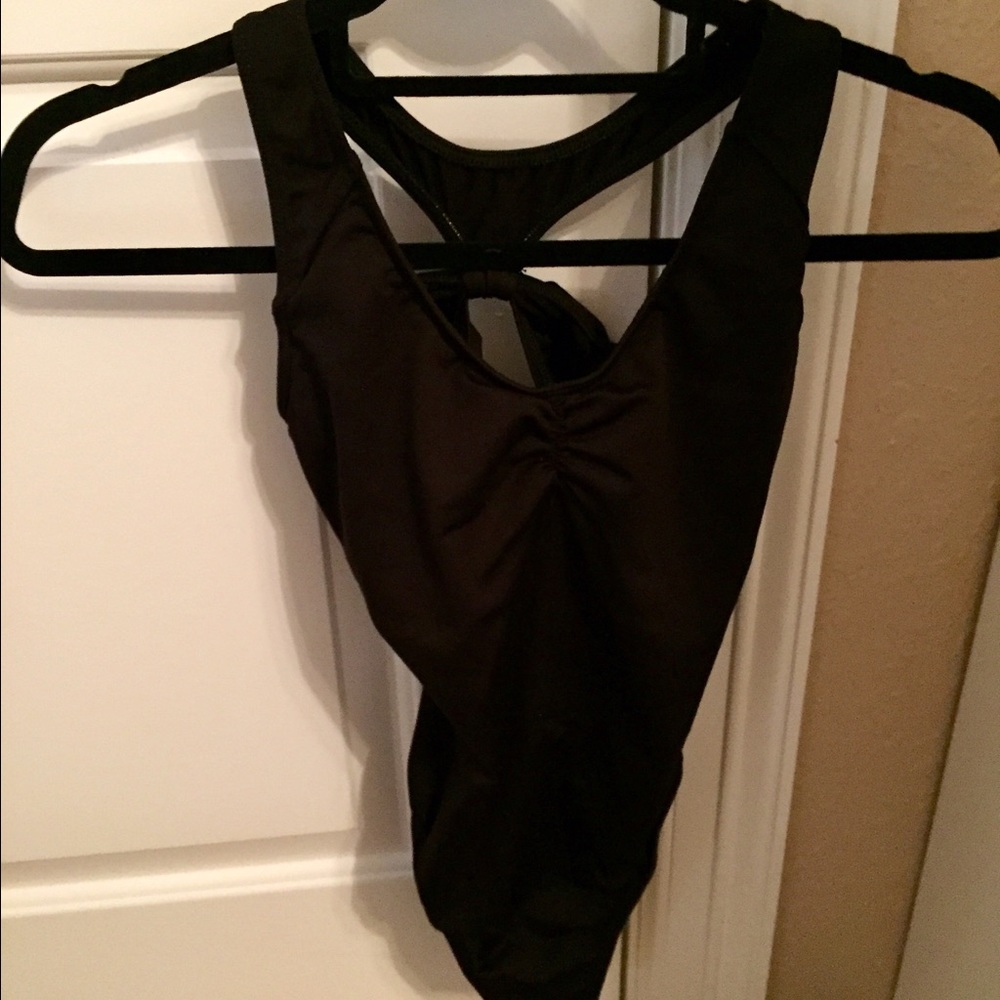 Motionwear Black Leotard