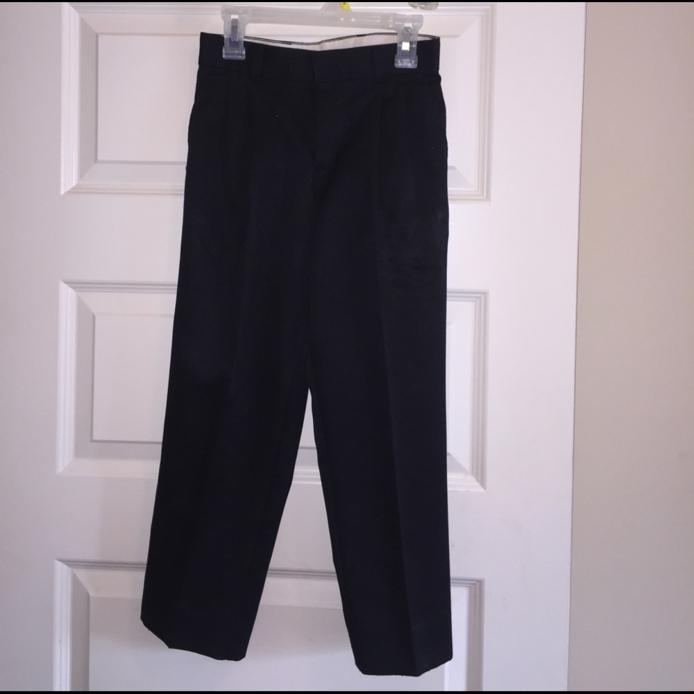 ADOLFO. Kids' Black Dress Pants