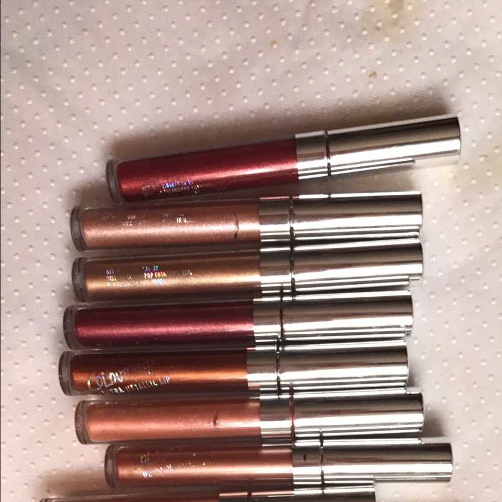 12 Metallic Colourpop Lipsticks!
