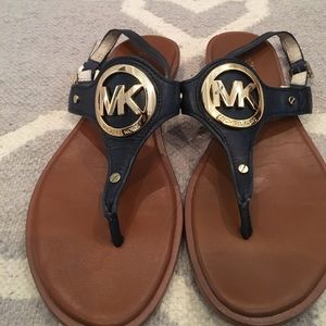 Michael Kors Blue Sandals