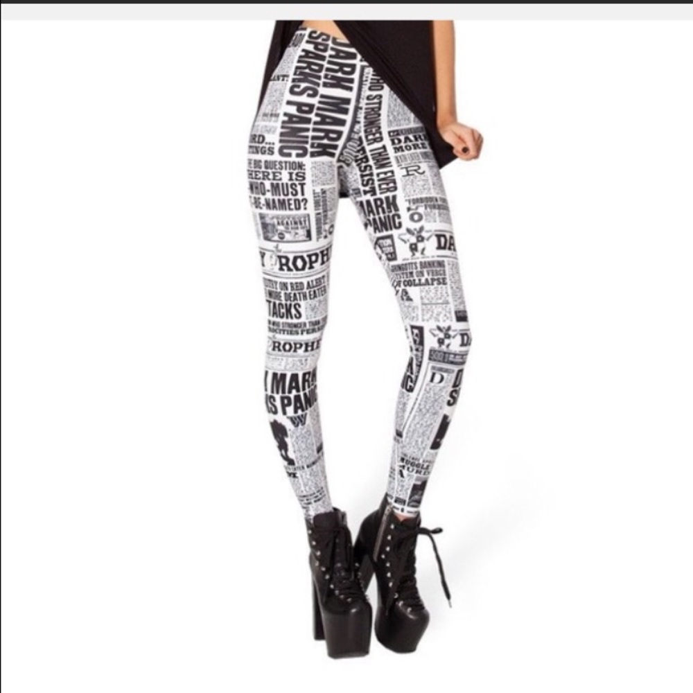 Daily Prophet HP leggings