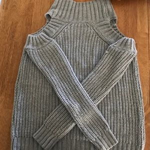 Off the shoulder cozy sweater
