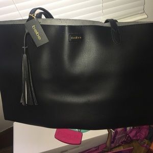 Black Bebe tote