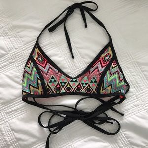Target Tribal Print Strappy Bikini Top