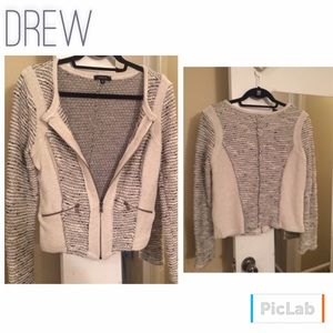 NWOT Drew Moto Style Jacket / Blazer: Small