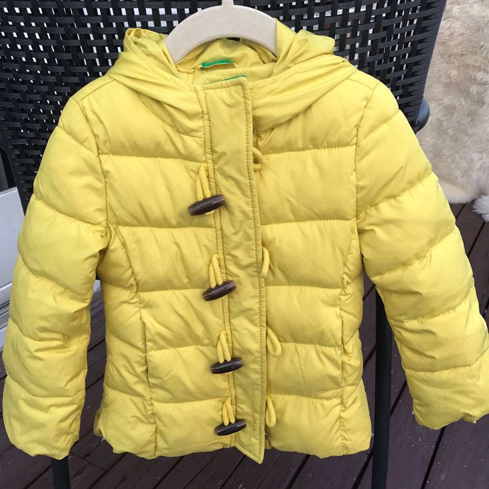 Girls Benetton Puffer Jacket