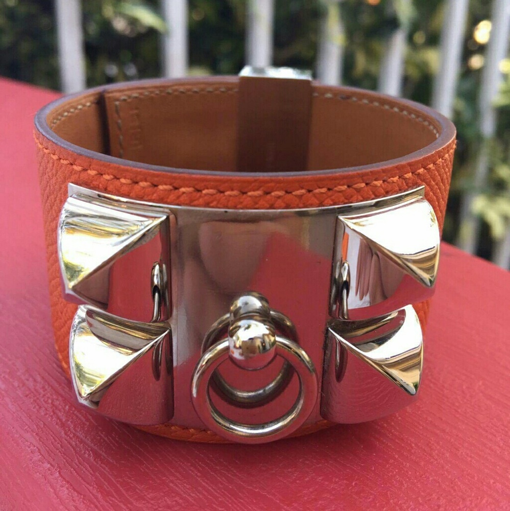 Authentic Hermes Cdc Cuff Size Large - image 6