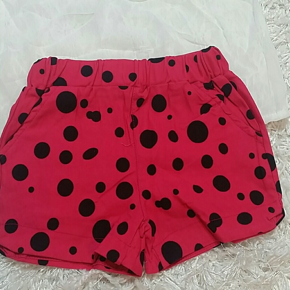 SALE***Hot Pink Polka Dots 2 pc. set. Kids.   :) - Picture 3 of 6