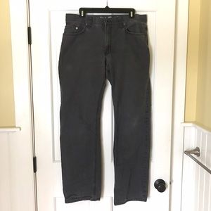 Eddie Bauer gray jeans 36/34