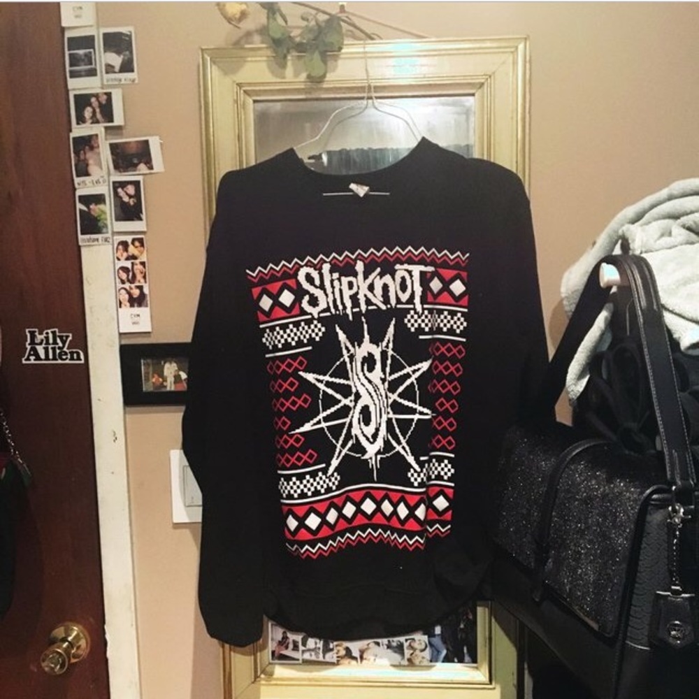 #slipnot #christmassweather - more of a tshirt