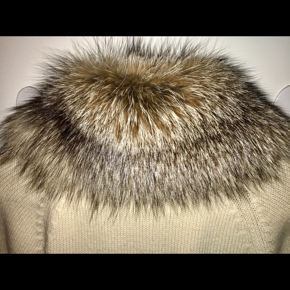 Prada, Fox Fur Cashmere Coat!