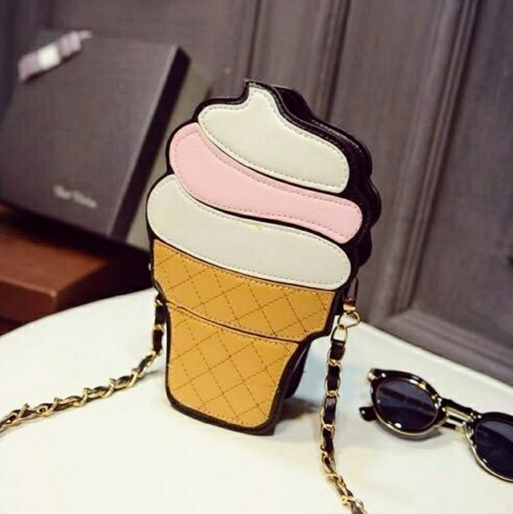 🎉HP 3/2/17!🎉🍦Adorbs Ice Cream Cone Purse🍦🎀🎉 - Picture 3 of 4