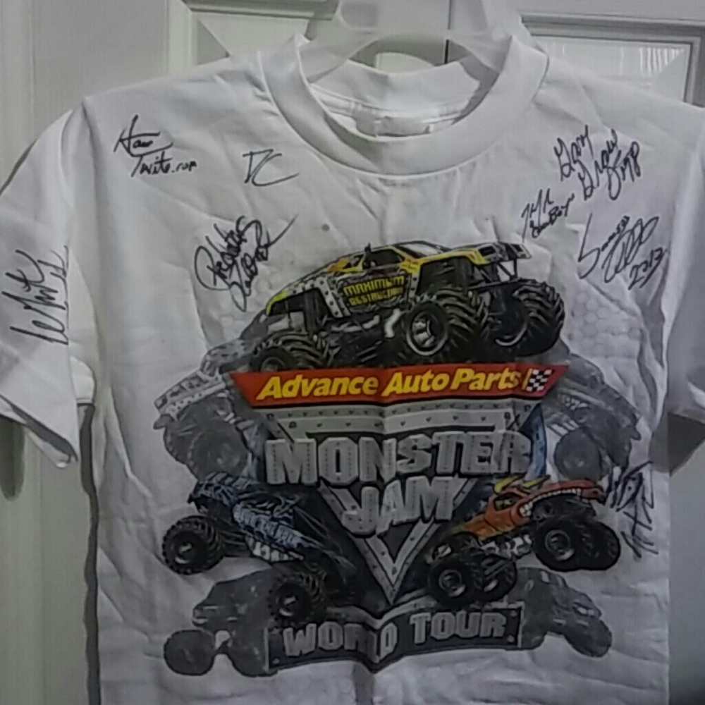 Monster jam tee