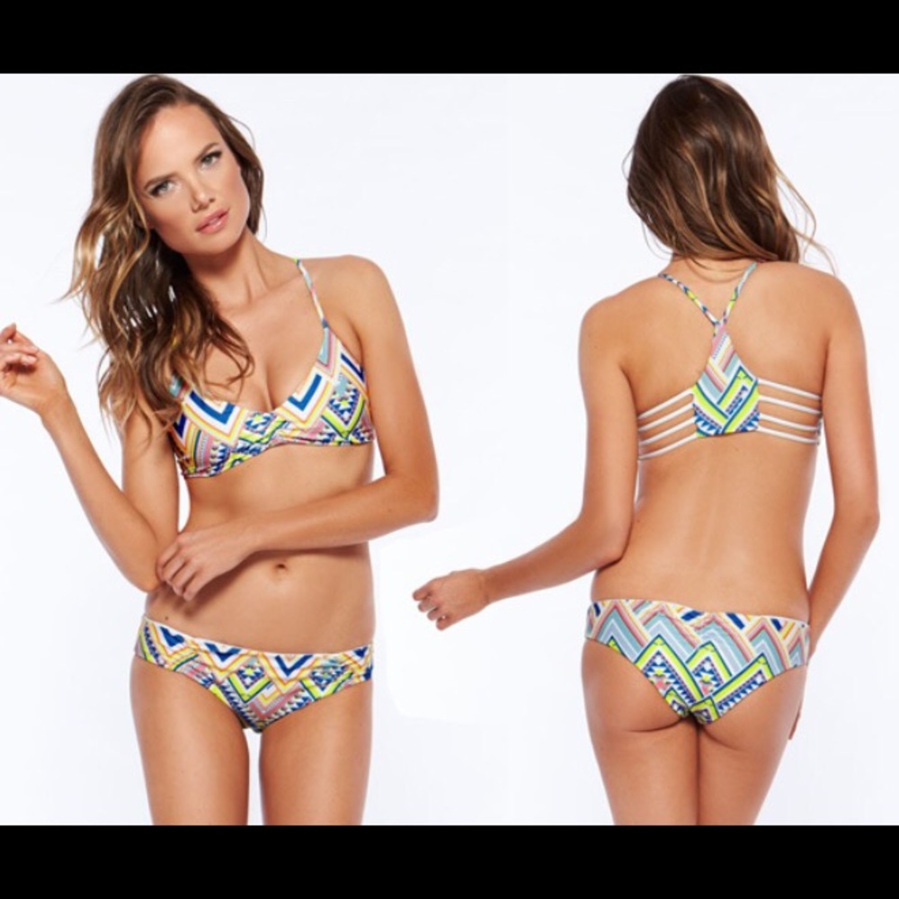 L*Space Antigua White Top and Bottom