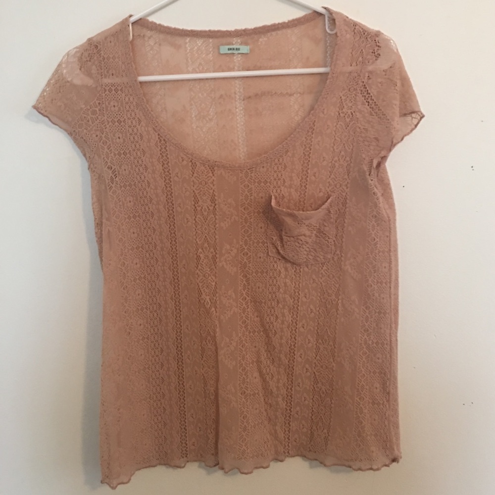 Urban outfitters lace shirt