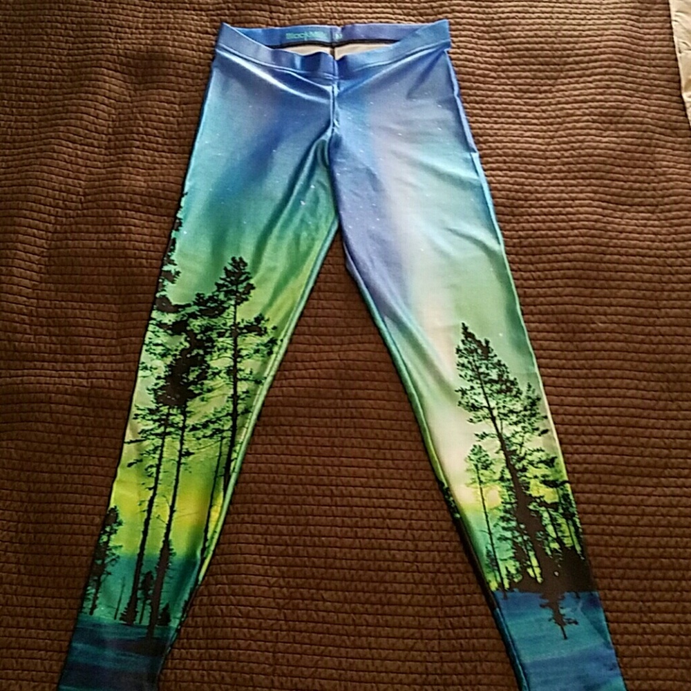 EUC Black Milk Aurora Skye Leggings