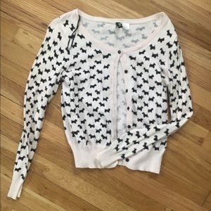 Forever 21 doggo cardigan