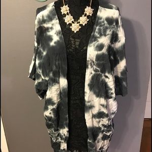 Tie dye kimono