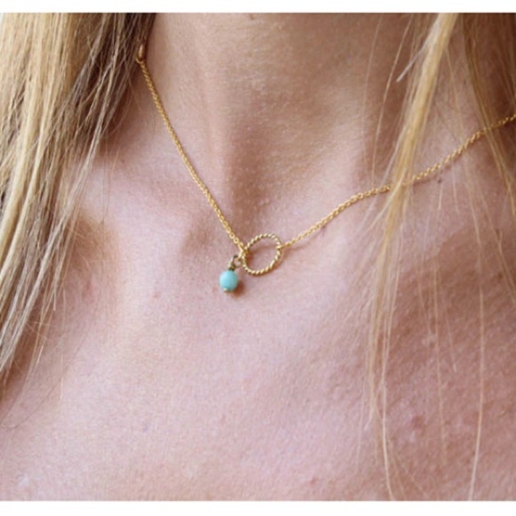 SOLD OUT ! SALE' Gold Plated Round Necklace - Picture 2 of 3