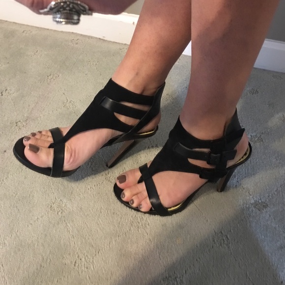 Sam Edelman Genuine Leather Sandals - Picture 2 of 4