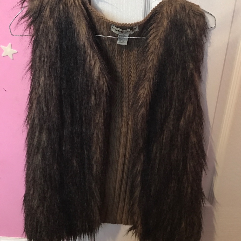 Faux Fur Vest