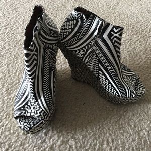 Custom Embellished wedges.