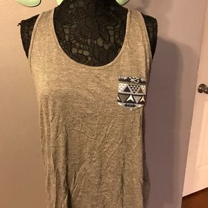 Flowy racer back tank