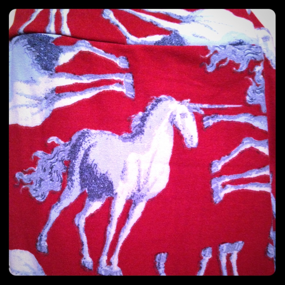 Os unicorn leggings nwt