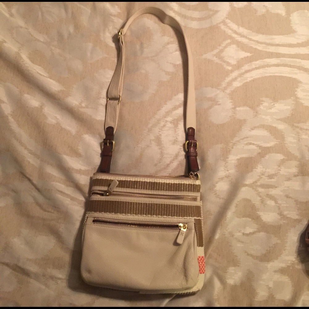 Fossil crossbody , leather