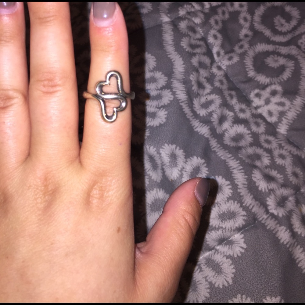 James avery double heart ring