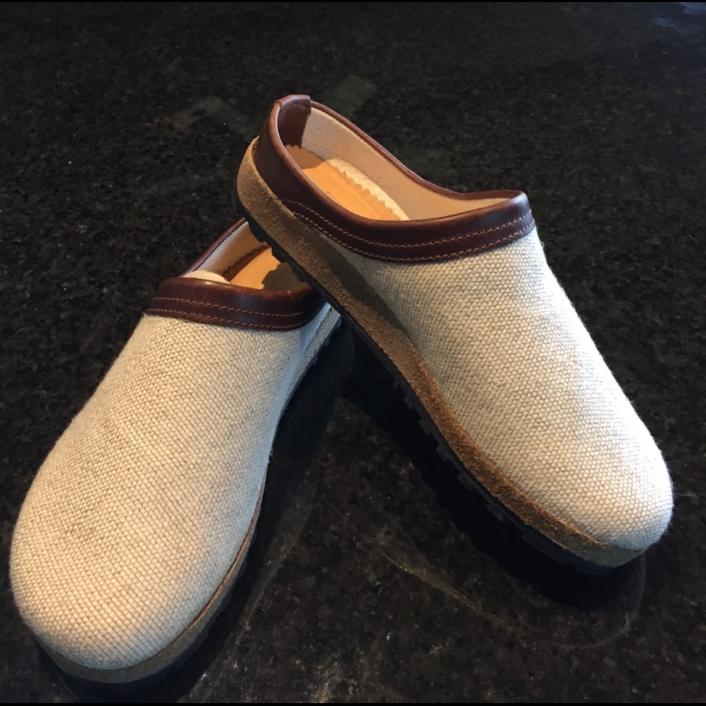 Brand new Haflinger clog style birkstockish shoes
