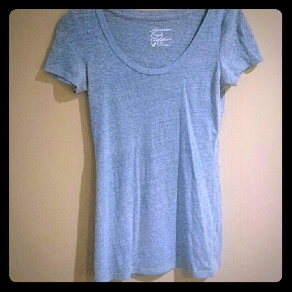 Light blue T shirt