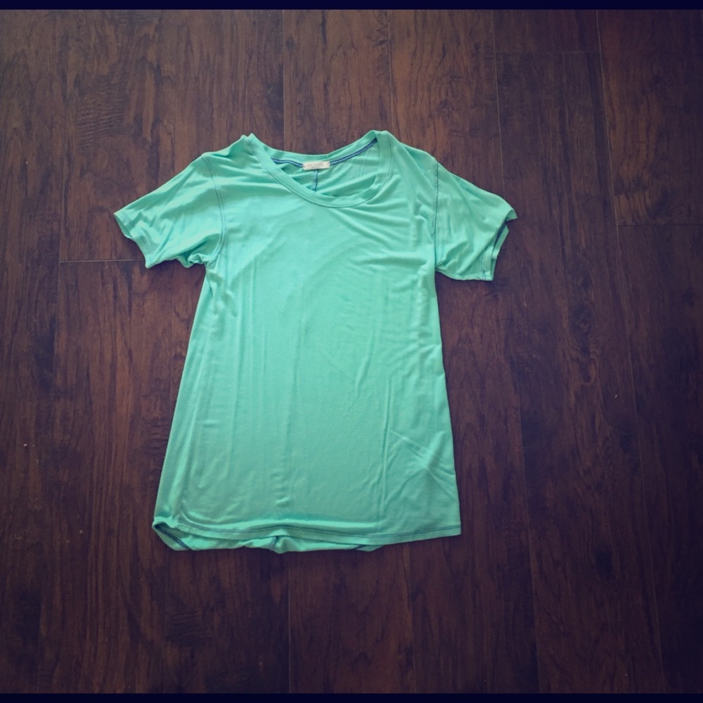 Turquoise top