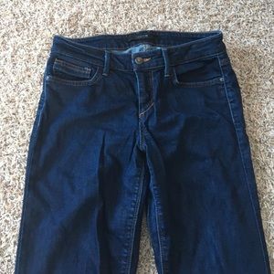 Dark wash Joe's Jeans, straight leg 27