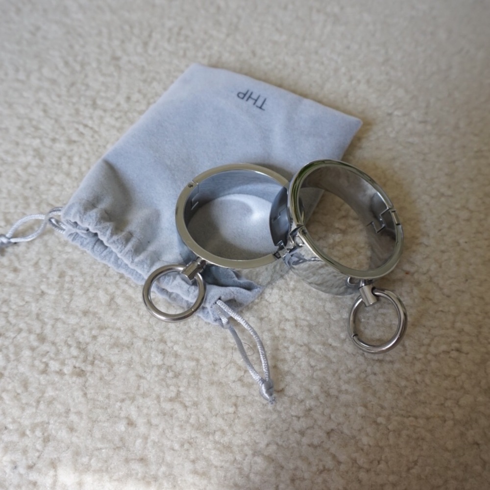 THPSHOP Silver Bound Cuffs