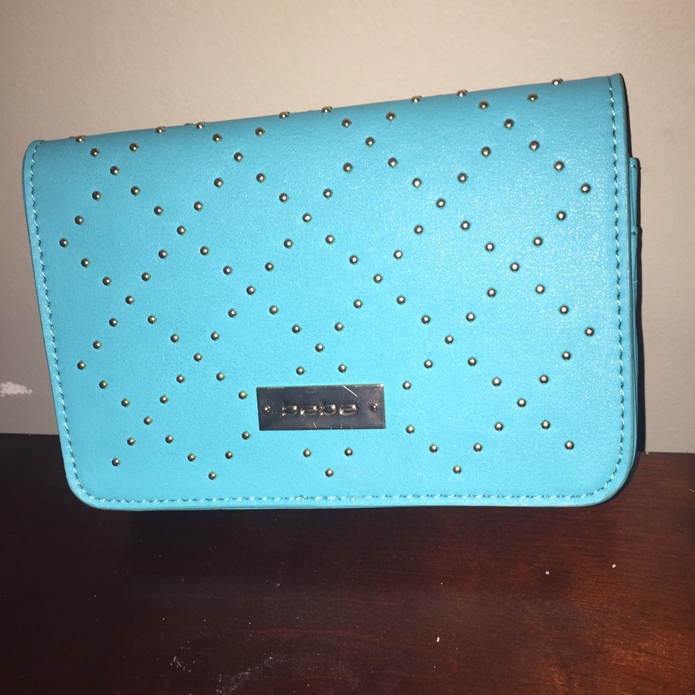 Teal cross-body bag