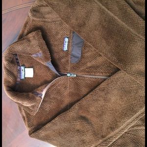 Chocolate brown Patagonia fleece