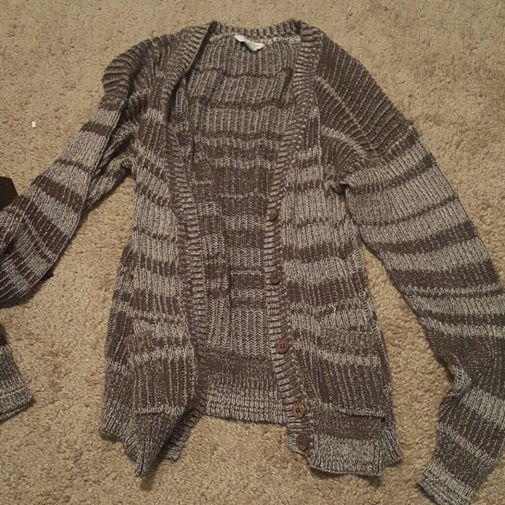 Button up sweater