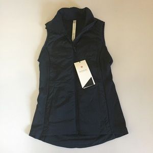 +NWT lululemon run for cold vest
