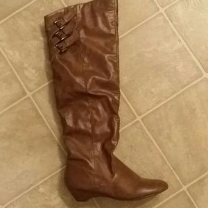 Knee high brown Madden Girl boot