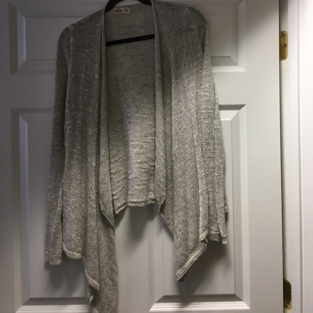 hollister cardigan flowy sweater