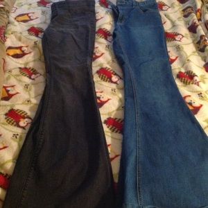 Black and denim bells!