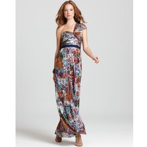 🌺 BCBG MAXAZRIA maxi dress multi color Inga dress