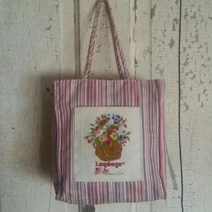 Small Longaberger tote