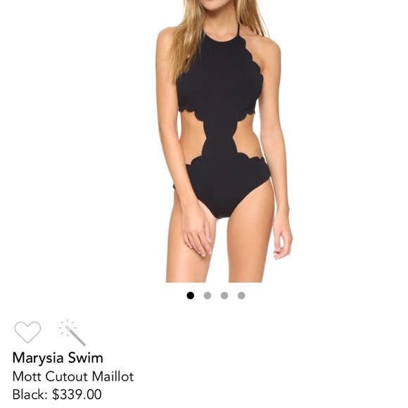Marysia Swim Other - Marysia swim black cut out Mott maillot
