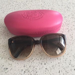 Brown Ombré Juicy Couture Sunglasses